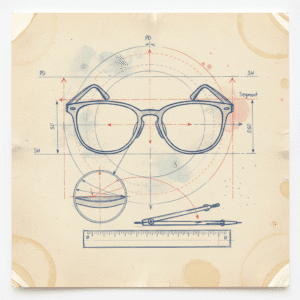pd and sh measurement for eyeglasses