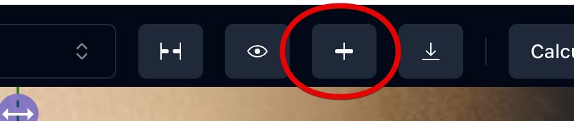 Centro do rosto para determinar a DNP