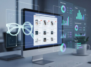 ecommerce for opticians dashboard